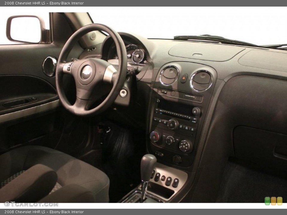 Ebony Black Interior Dashboard for the 2008 Chevrolet HHR LS #39164498
