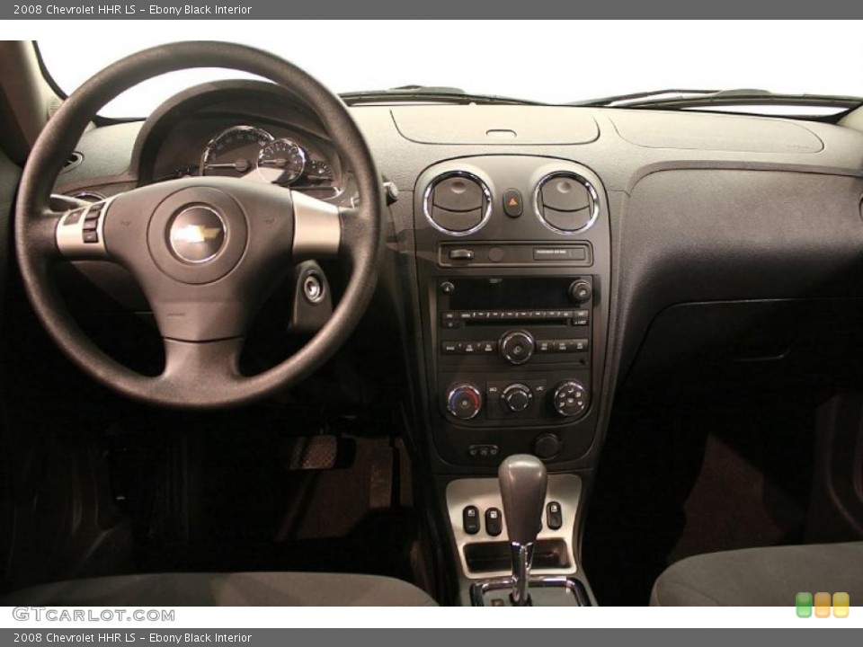 Ebony Black Interior Dashboard for the 2008 Chevrolet HHR LS #39164558