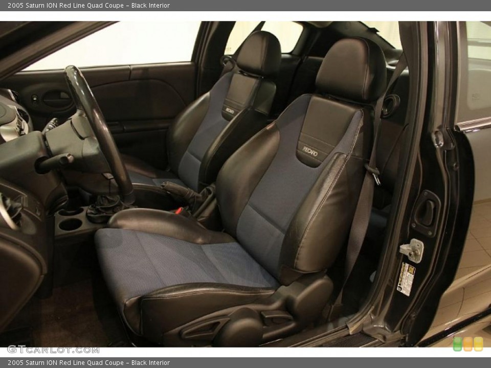 Black Interior Photo for the 2005 Saturn ION Red Line Quad Coupe #39164798