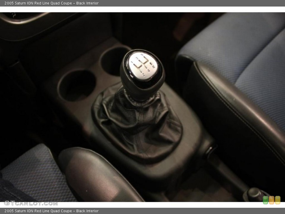 Black Interior Transmission for the 2005 Saturn ION Red Line Quad Coupe #39164862