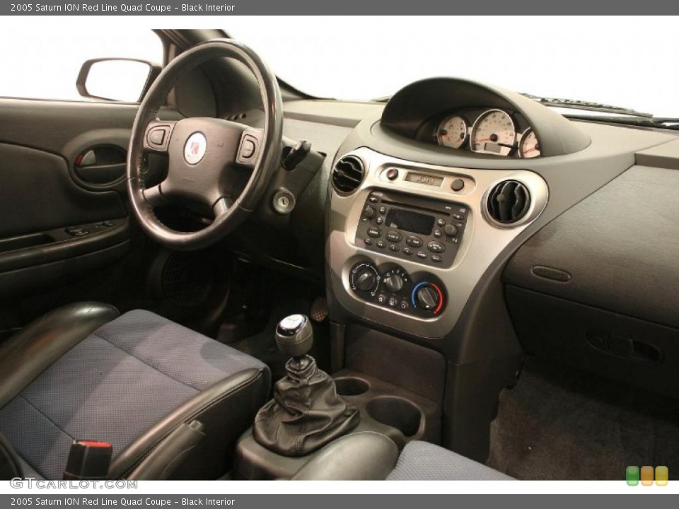 Black Interior Dashboard for the 2005 Saturn ION Red Line Quad Coupe #39164874