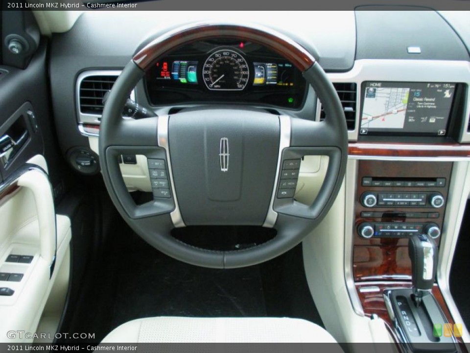 Cashmere Interior Dashboard for the 2011 Lincoln MKZ Hybrid #39164886