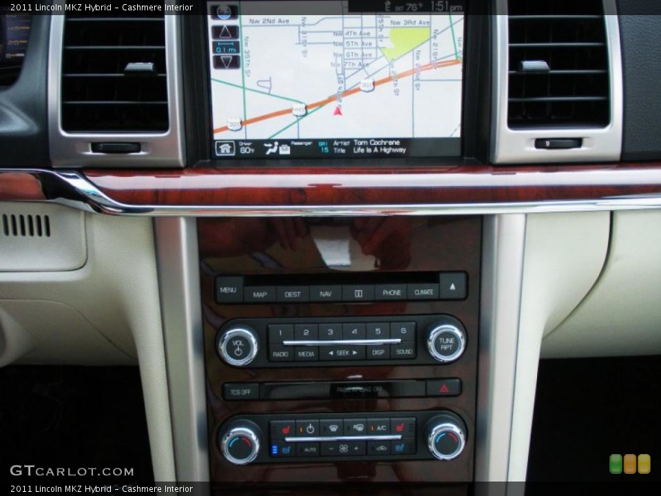 Cashmere Interior Controls for the 2011 Lincoln MKZ Hybrid #39164918