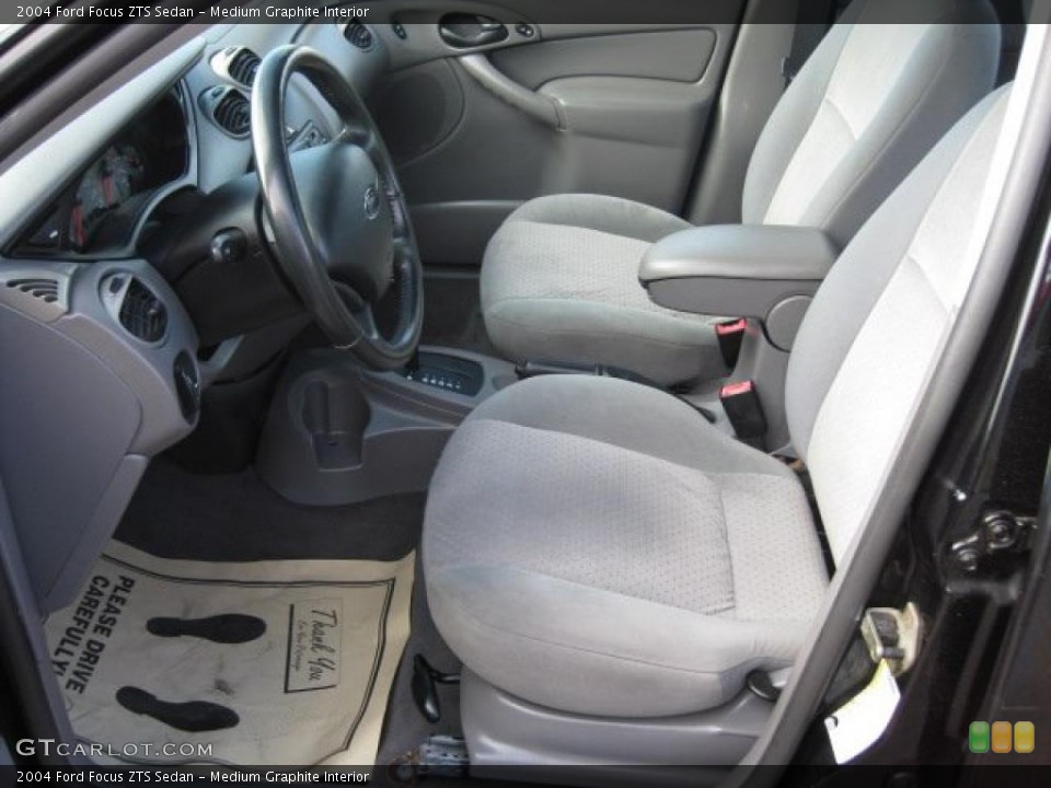 Medium Graphite Interior Photo for the 2004 Ford Focus ZTS Sedan #39166406