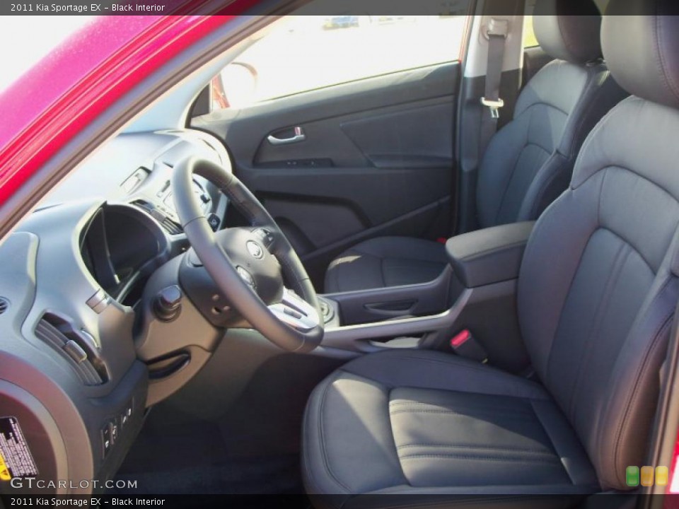 Black Interior Photo for the 2011 Kia Sportage EX #39166430