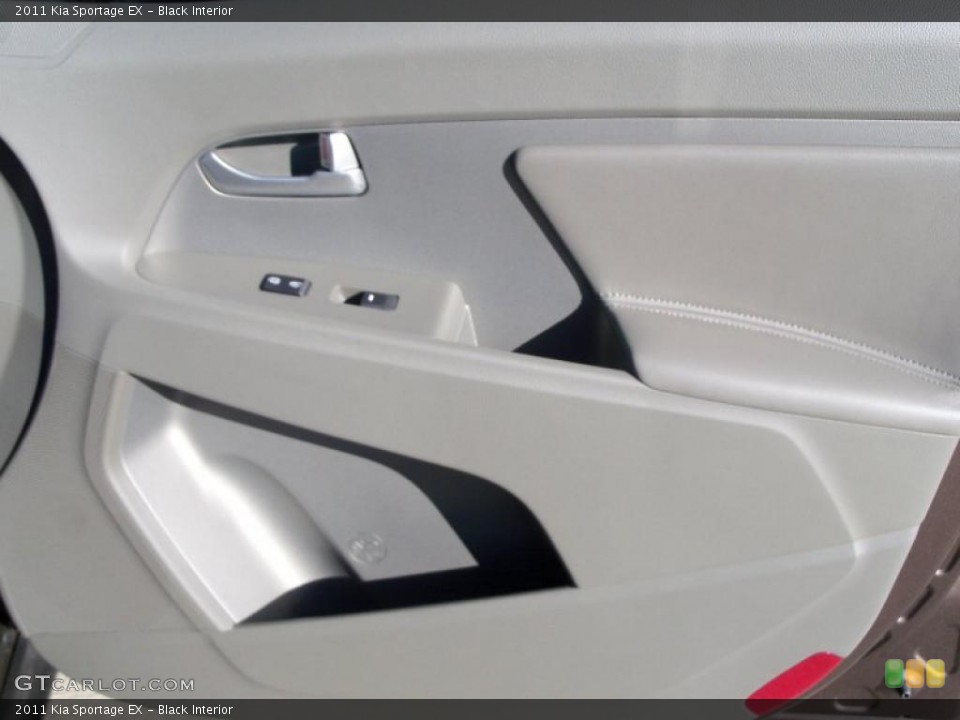 Black Interior Door Panel for the 2011 Kia Sportage EX #39166974