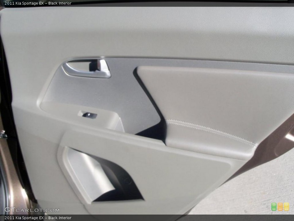 Black Interior Door Panel for the 2011 Kia Sportage EX #39166982