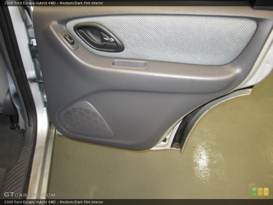 Medium/Dark Flint Interior Door Panel for the 2006 Ford Escape Hybrid 4WD #39167018