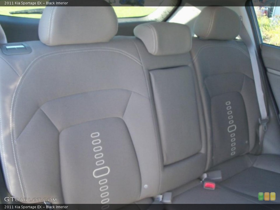 Black Interior Photo for the 2011 Kia Sportage EX #39167030