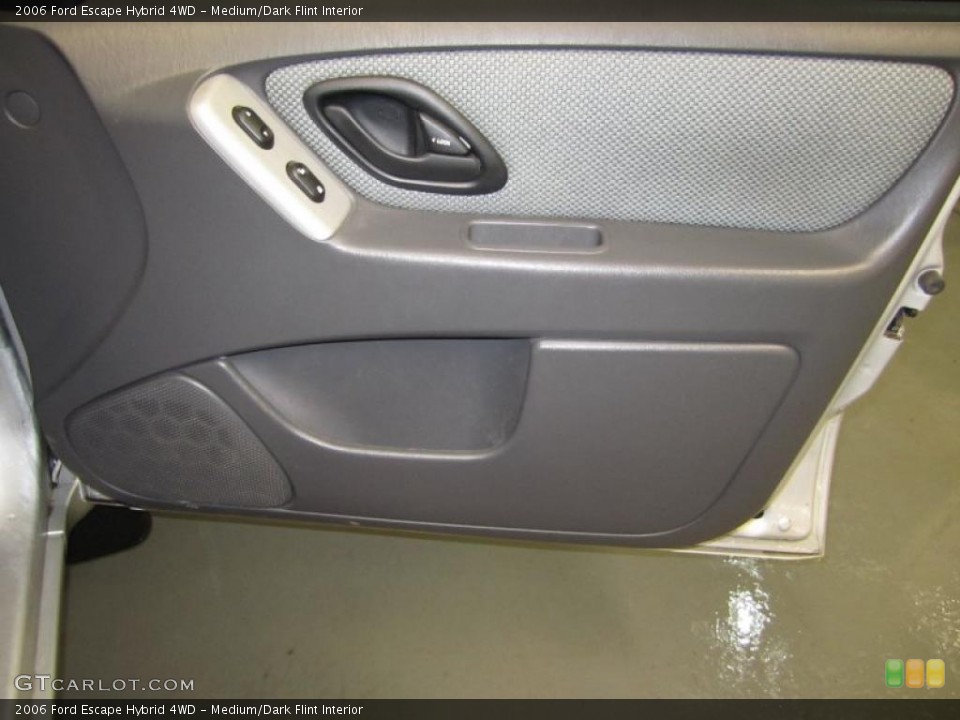 Medium/Dark Flint Interior Door Panel for the 2006 Ford Escape Hybrid 4WD #39167050