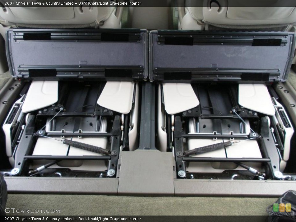 Dark Khaki/Light Graystone Interior Trunk for the 2007 Chrysler Town & Country Limited #39167070