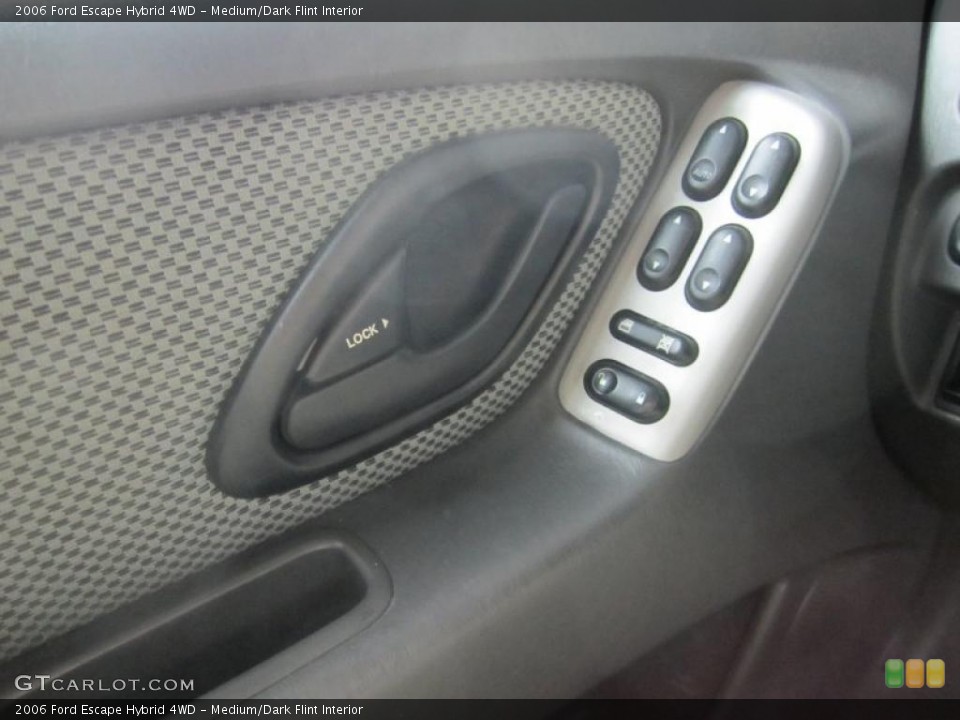Medium/Dark Flint Interior Controls for the 2006 Ford Escape Hybrid 4WD #39167098