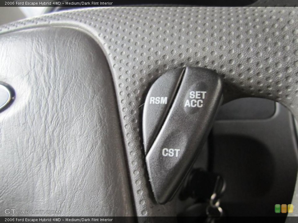 Medium/Dark Flint Interior Controls for the 2006 Ford Escape Hybrid 4WD #39167162
