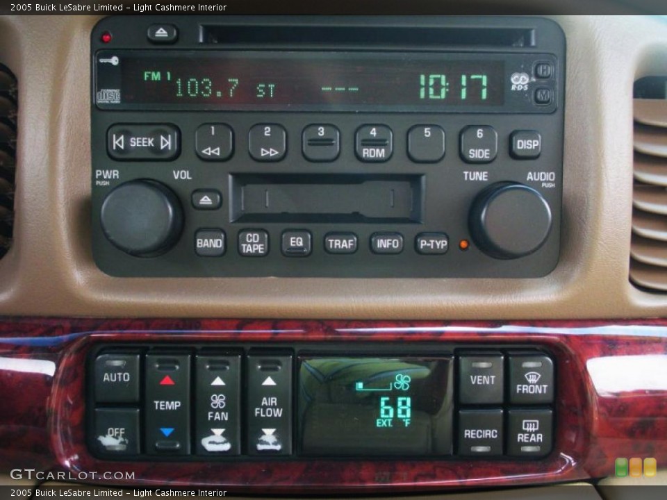 Light Cashmere Interior Controls for the 2005 Buick LeSabre Limited #39167986