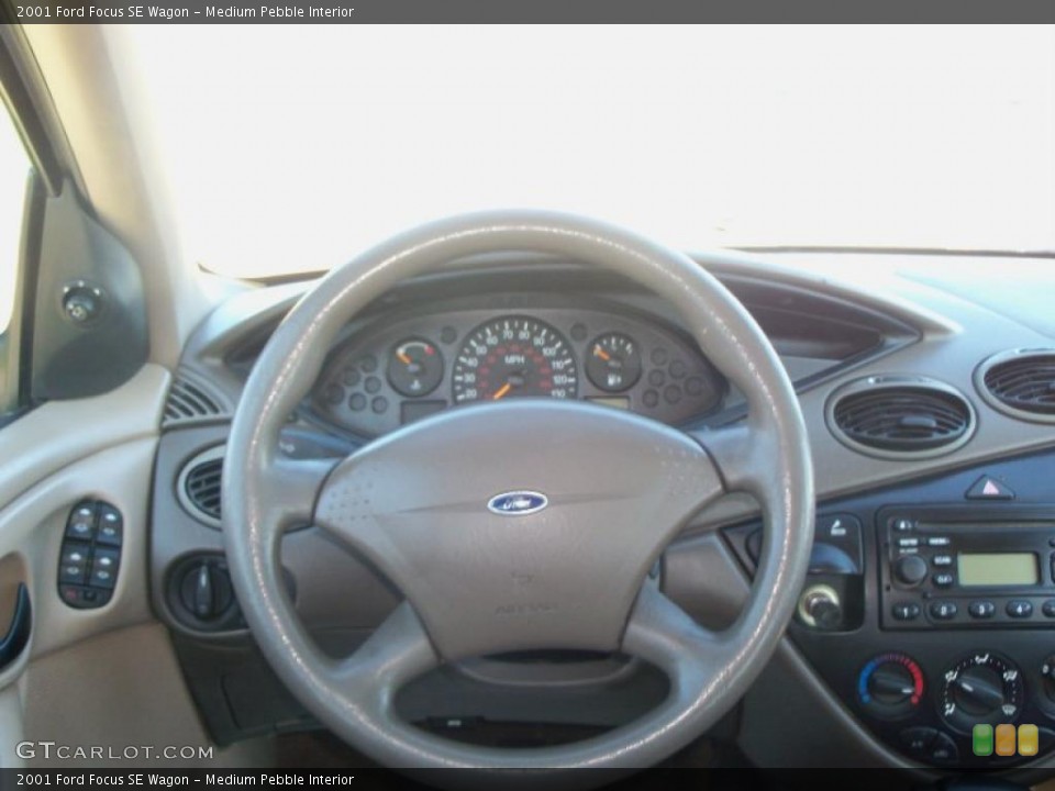 Medium Pebble Interior Steering Wheel for the 2001 Ford Focus SE Wagon #39169238