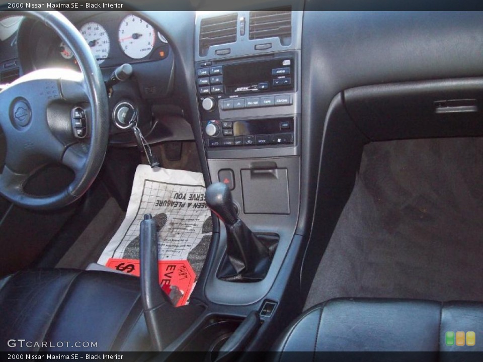 Black Interior Transmission for the 2000 Nissan Maxima SE #39169290