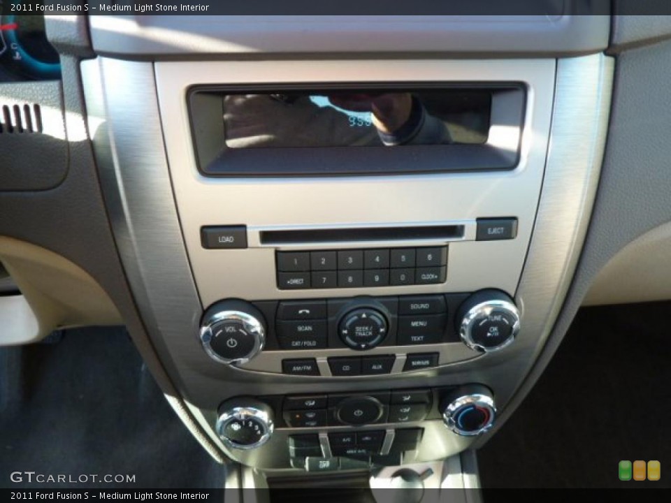 Medium Light Stone Interior Controls for the 2011 Ford Fusion S #39170882