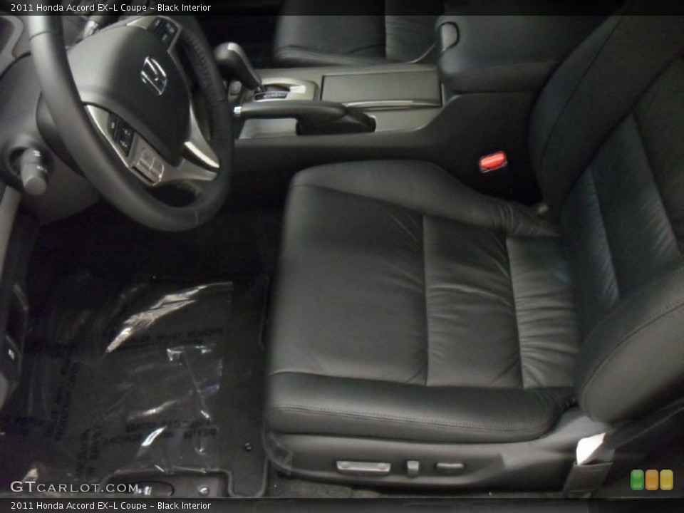 Black Interior Photo for the 2011 Honda Accord EX-L Coupe #39171302