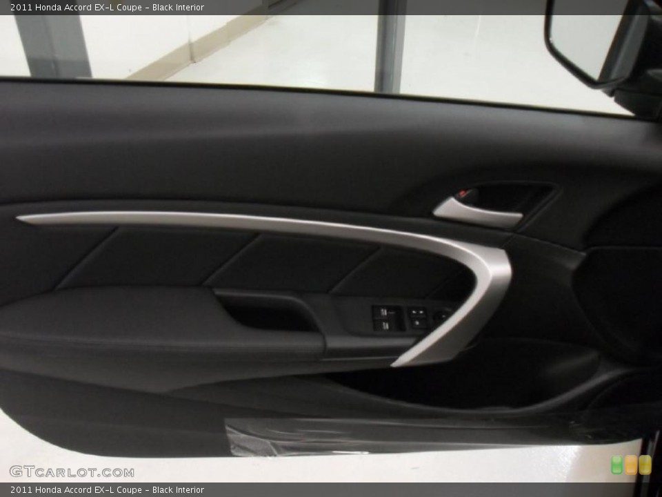 Black Interior Door Panel for the 2011 Honda Accord EX-L Coupe #39171330