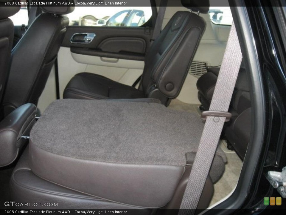 Cocoa/Very Light Linen Interior Photo for the 2008 Cadillac Escalade Platinum AWD #39171726