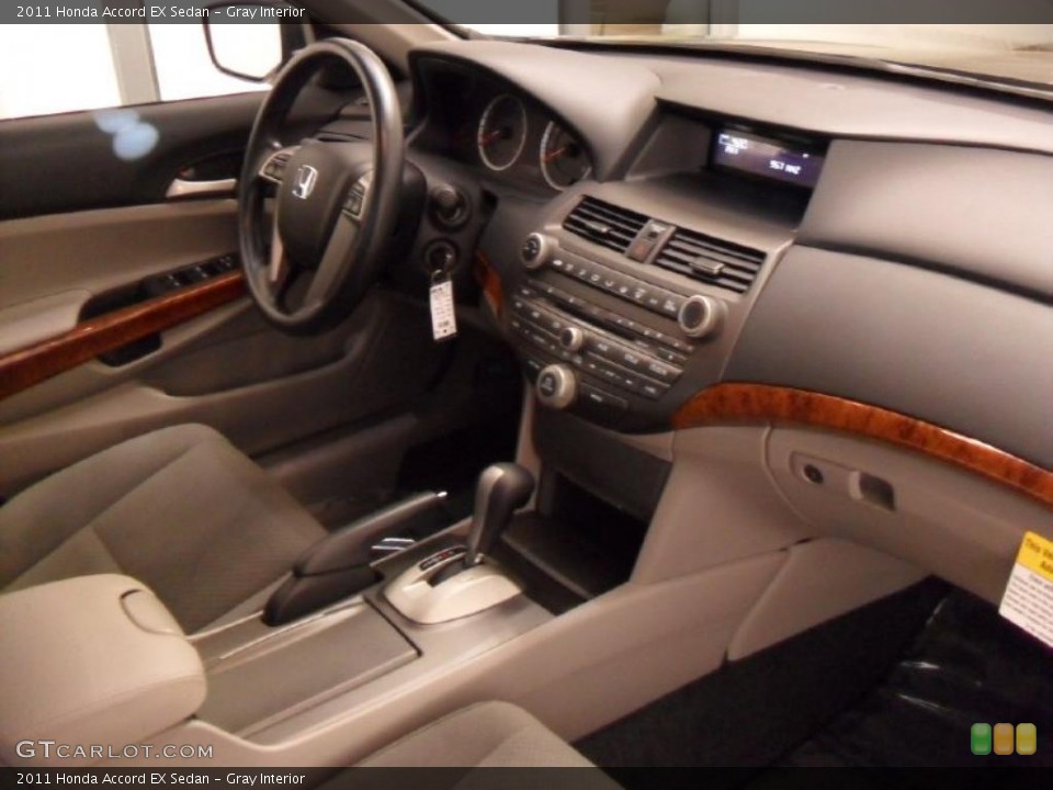 Gray Interior Dashboard for the 2011 Honda Accord EX Sedan #39172138