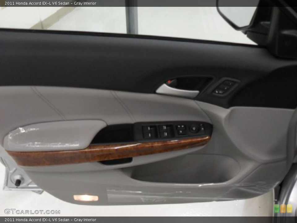 Gray Interior Door Panel for the 2011 Honda Accord EX-L V6 Sedan #39172402