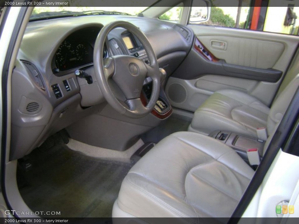 Ivory 2000 Lexus RX Interiors