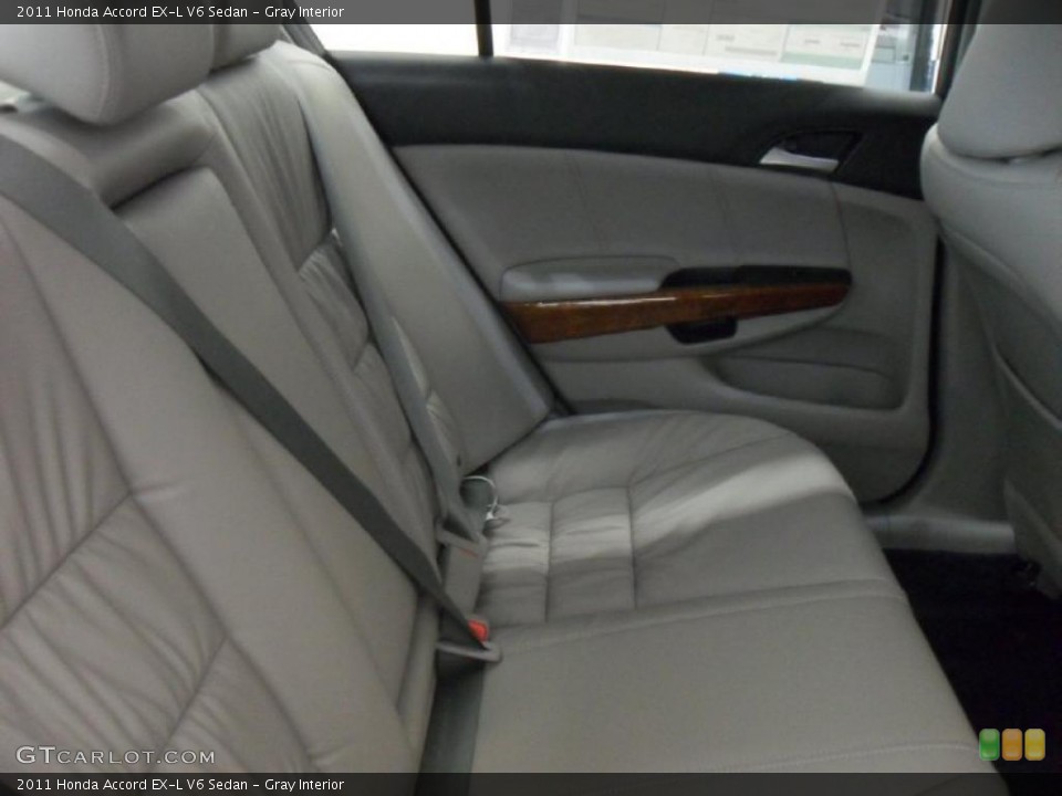Gray Interior Photo for the 2011 Honda Accord EX-L V6 Sedan #39172586
