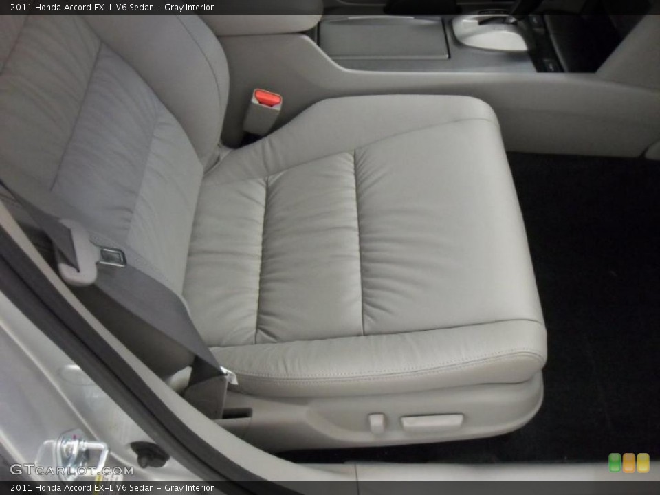 Gray Interior Photo for the 2011 Honda Accord EX-L V6 Sedan #39172602