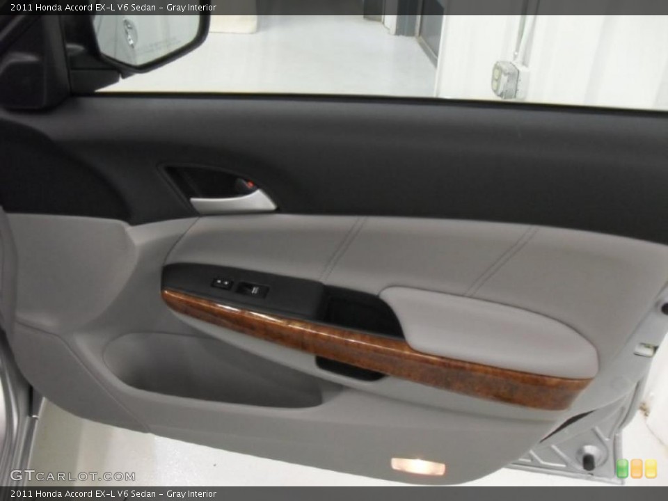 Gray Interior Door Panel for the 2011 Honda Accord EX-L V6 Sedan #39172642