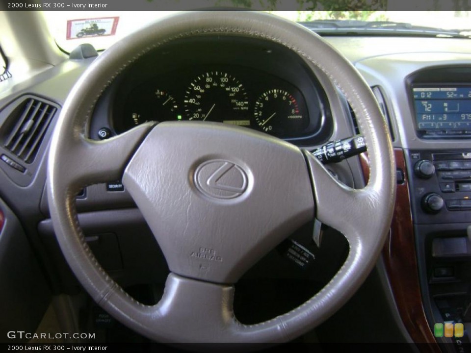 Ivory Interior Steering Wheel for the 2000 Lexus RX 300 #39172734