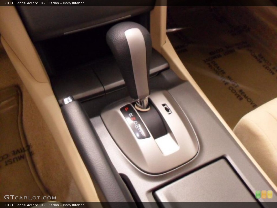 Ivory Interior Transmission for the 2011 Honda Accord LX-P Sedan #39173894