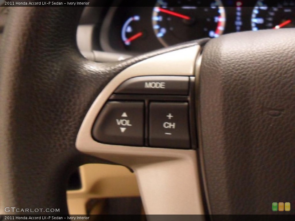 Ivory Interior Controls for the 2011 Honda Accord LX-P Sedan #39173922