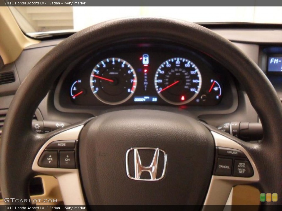 Ivory Interior Controls for the 2011 Honda Accord LX-P Sedan #39173938