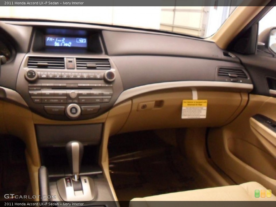 Ivory Interior Dashboard for the 2011 Honda Accord LX-P Sedan #39174002