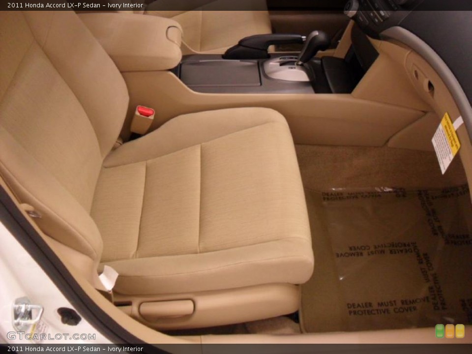 Ivory Interior Photo for the 2011 Honda Accord LX-P Sedan #39174042