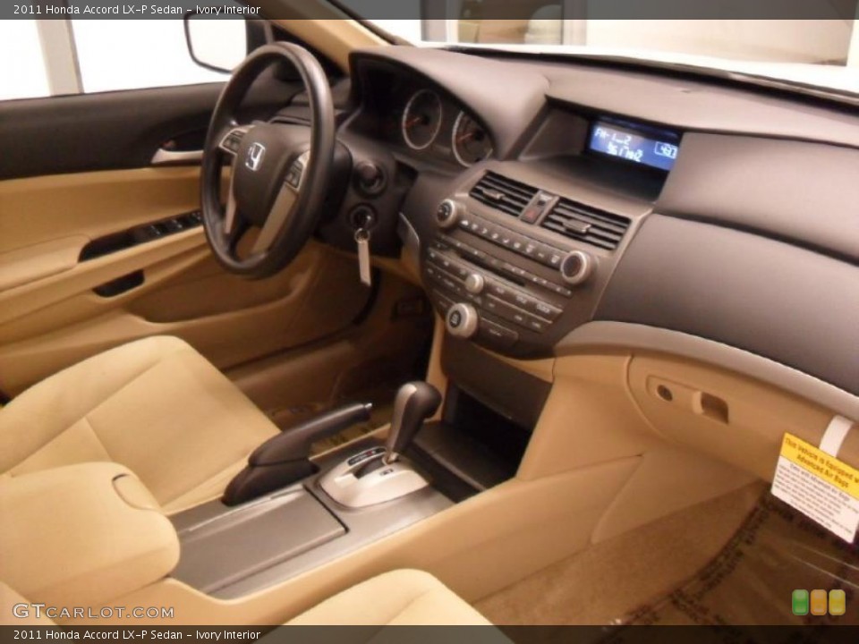 Ivory Interior Dashboard for the 2011 Honda Accord LX-P Sedan #39174074