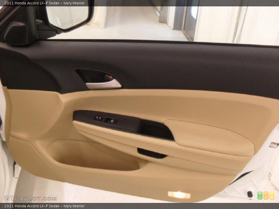 Ivory Interior Door Panel for the 2011 Honda Accord LX-P Sedan #39174090