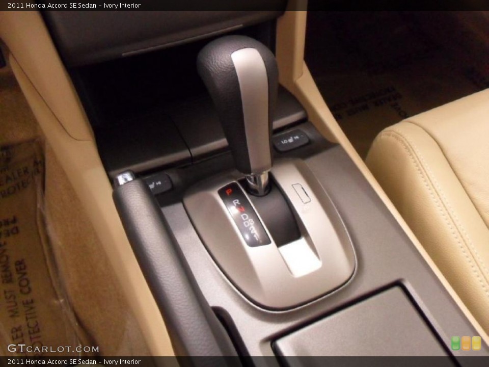 Ivory Interior Transmission for the 2011 Honda Accord SE Sedan #39174350
