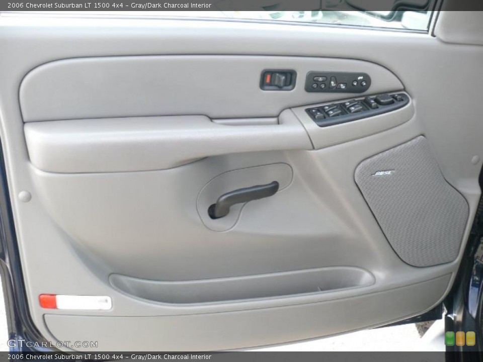 Gray/Dark Charcoal Interior Door Panel for the 2006 Chevrolet Suburban LT 1500 4x4 #39174394
