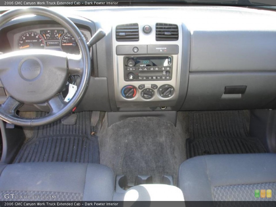 Dark Pewter Interior Dashboard for the 2006 GMC Canyon Work Truck Extended Cab #39174714