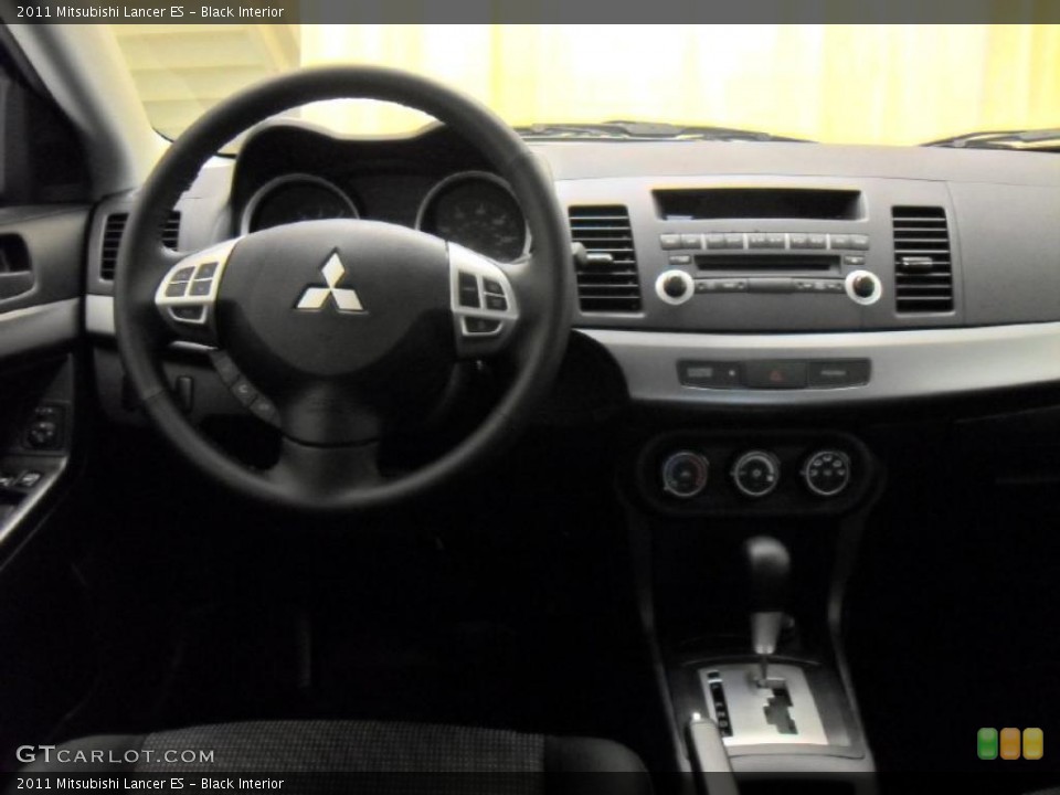 Black Interior Dashboard for the 2011 Mitsubishi Lancer ES #39175394