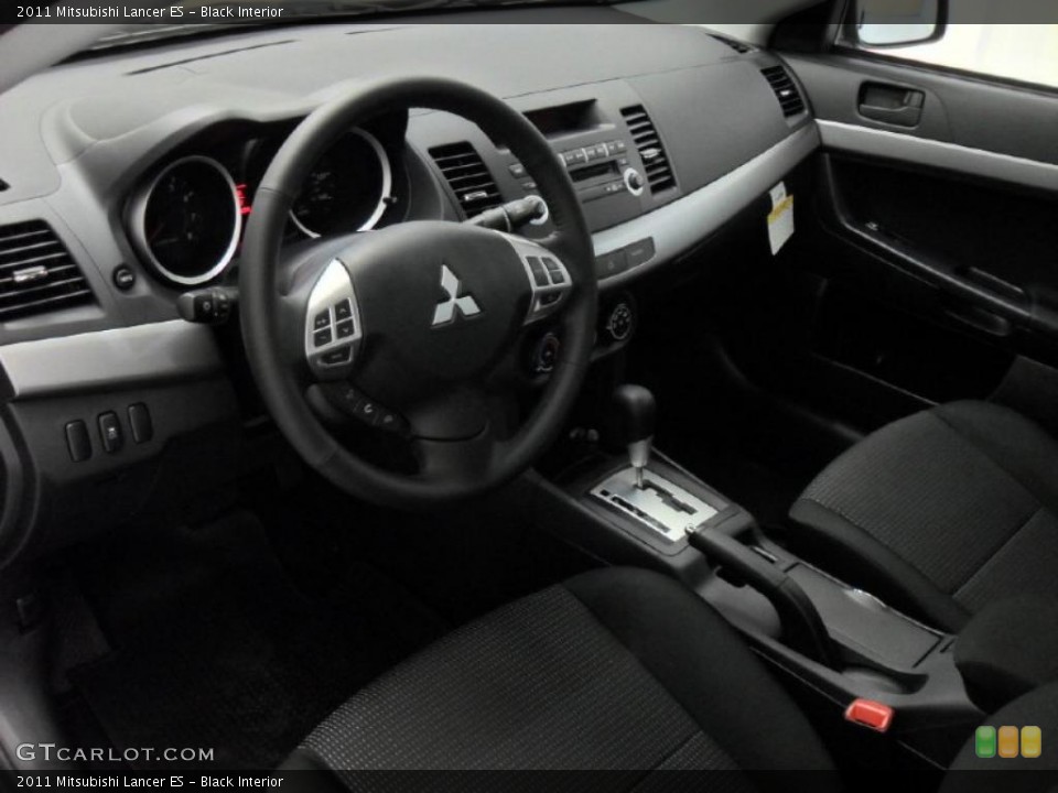 Black Interior Prime Interior for the 2011 Mitsubishi Lancer ES #39175586