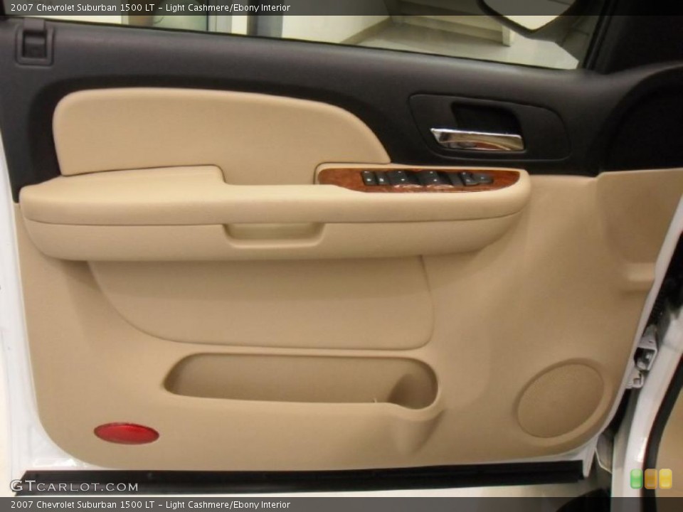 Light Cashmere/Ebony Interior Door Panel for the 2007 Chevrolet Suburban 1500 LT #39177235