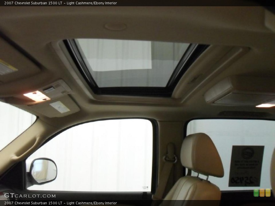 Light Cashmere/Ebony Interior Sunroof for the 2007 Chevrolet Suburban 1500 LT #39177255