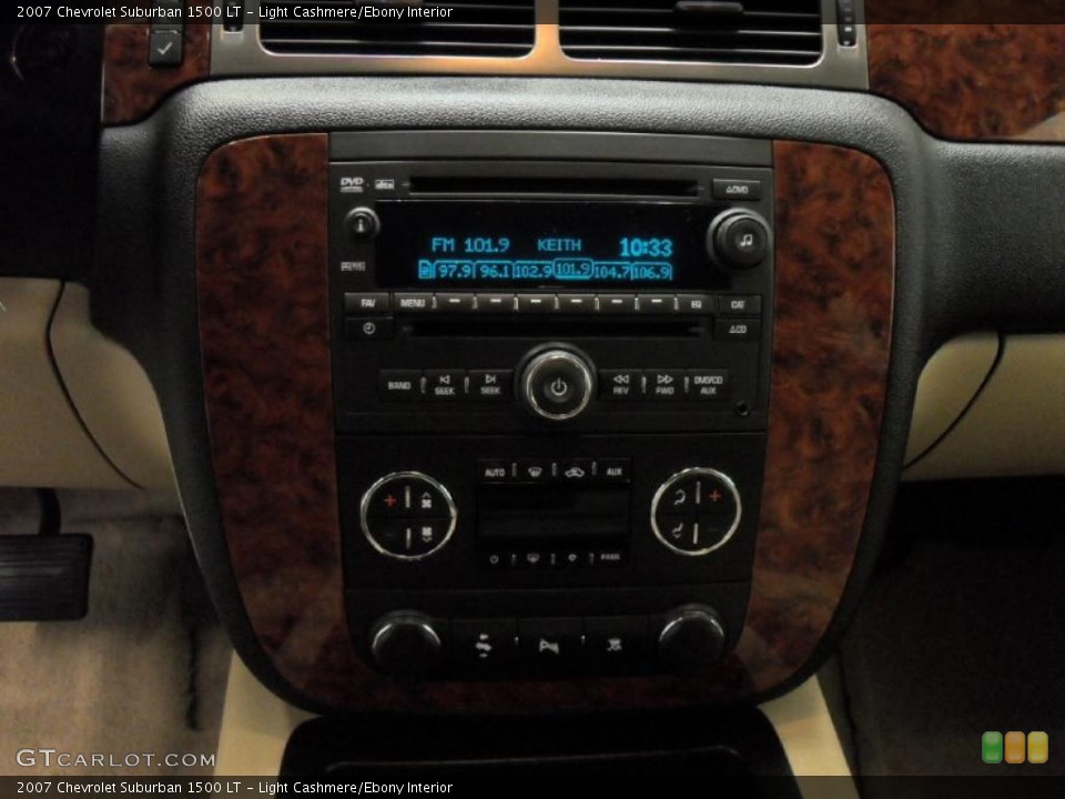 Light Cashmere/Ebony Interior Controls for the 2007 Chevrolet Suburban 1500 LT #39177271