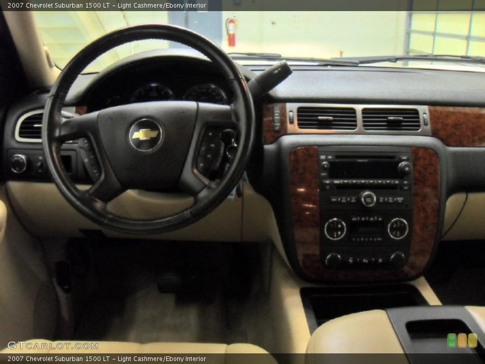 Light Cashmere/Ebony Interior Dashboard for the 2007 Chevrolet Suburban 1500 LT #39177355