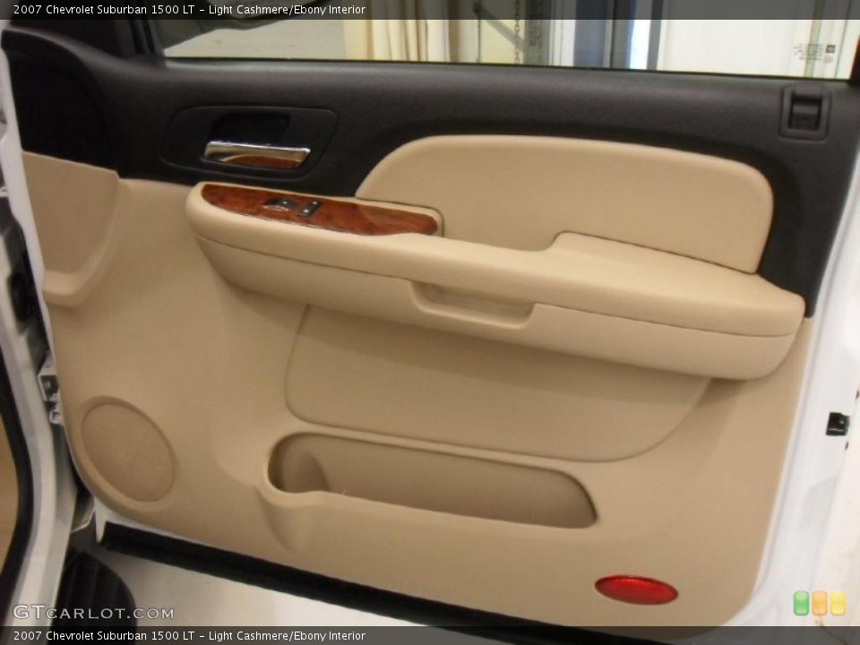 Light Cashmere/Ebony Interior Door Panel for the 2007 Chevrolet Suburban 1500 LT #39177491