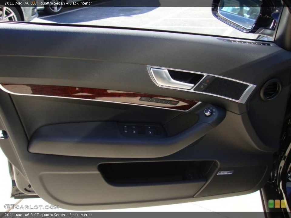Black Interior Door Panel for the 2011 Audi A6 3.0T quattro Sedan #39177527