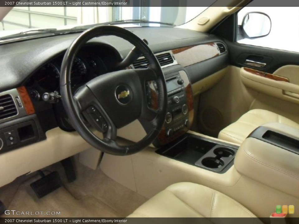 Light Cashmere/Ebony Interior Prime Interior for the 2007 Chevrolet Suburban 1500 LT #39177571